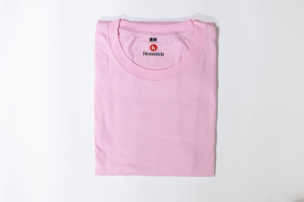 Classic Solid Round Neck Cotton T-Shirt