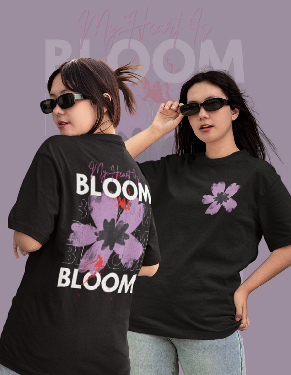 BLOOM WOMENS OVERSIZE TEE