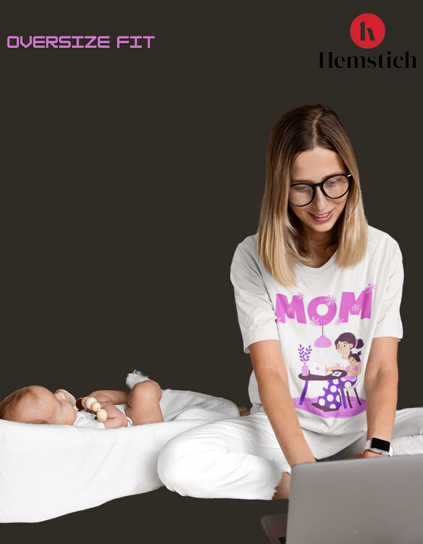 MOM OVERSIZE TEE