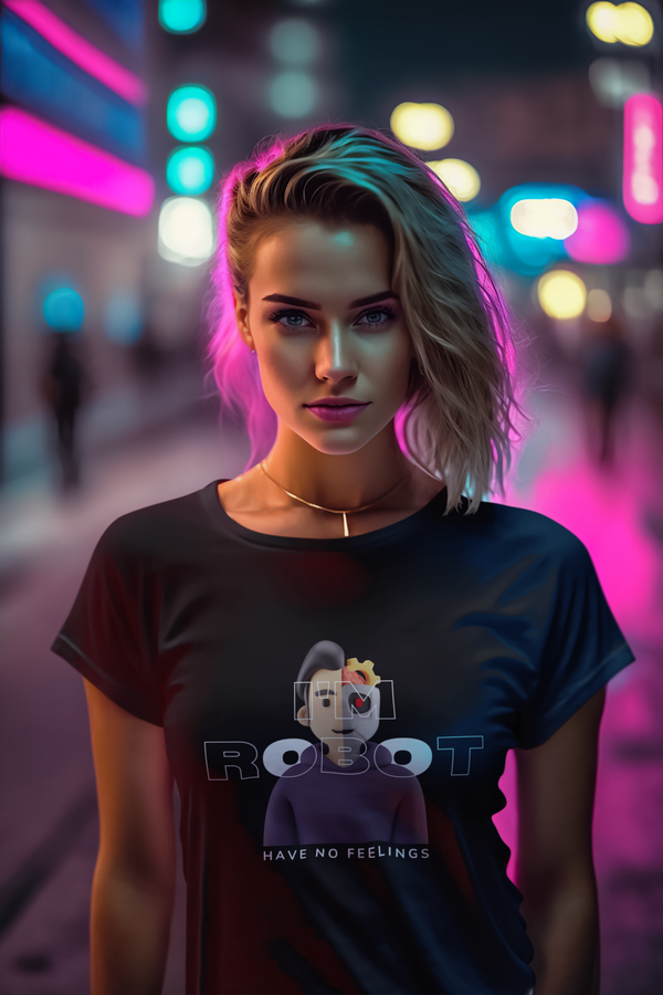 ROBOT REGULAR WOMENS T-SHIRT